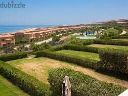 ground with garden chalet for slae in telal ain sokhna sea view+ finished -mins away from porto sokhna - 8 yeras installments - 20% discount 9