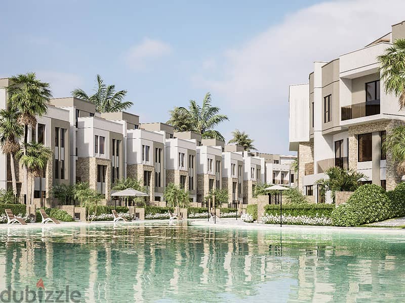 town house for sale 269m in isola villas compound green belt el sheikh zayed  1،363،000 Dp installments over 6 years 13