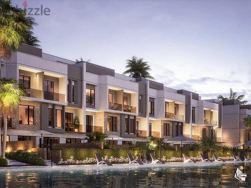 town house for sale 269m in isola villas compound green belt el sheikh zayed  1،363،000 Dp installments over 6 years 14