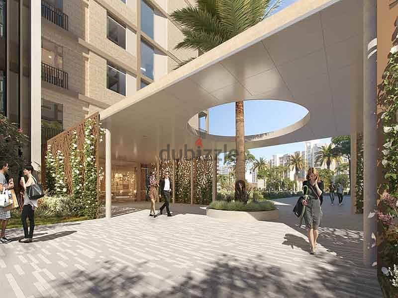 For sale, fully finished apartment + adaptations, wonderful view, in Zed West Towers, Sheikh Zayed, next to Al-Ahly Club, with a view of Central Park 3