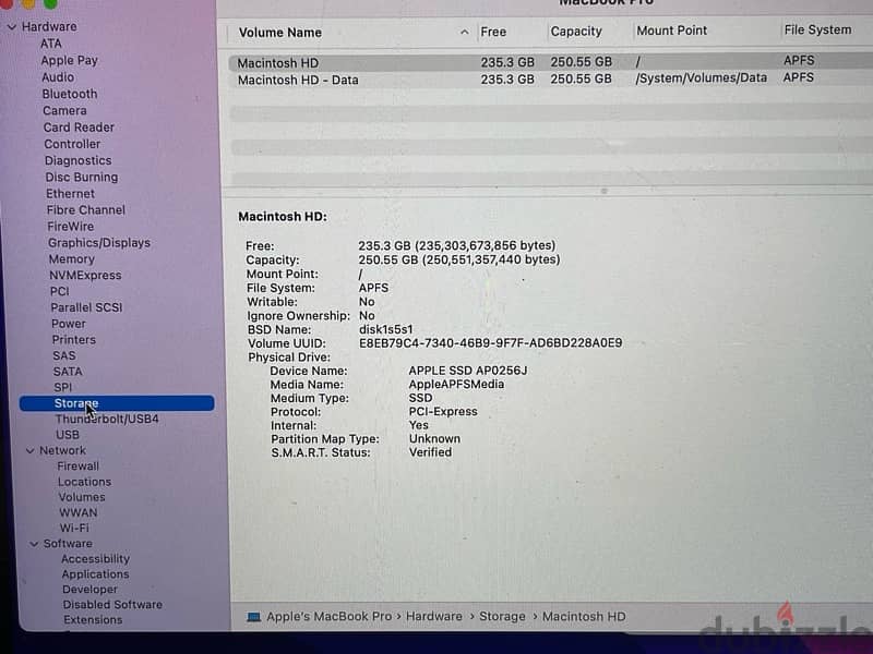 MacBook Pro (13-inch, 2017, Core i5,Ram 8GB, SSD 256GB 16