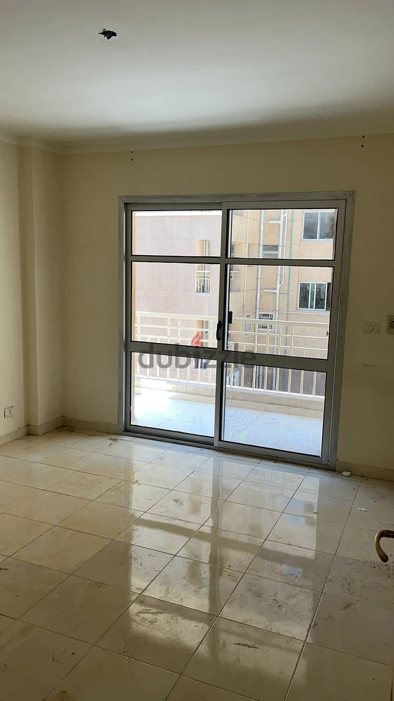 New apartment for rent in Madinaty, 133 meters, in B11 View Garden, near services 3