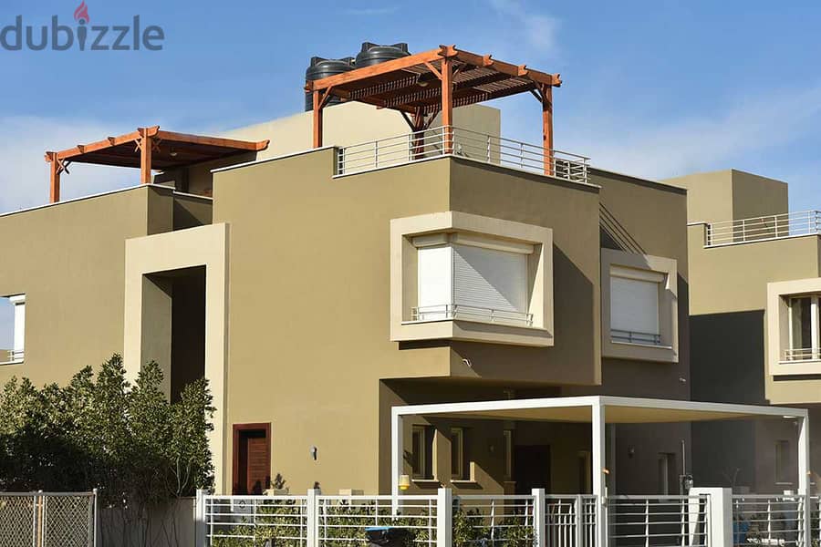 Townhouse for sale in Badya Palm Hills October next to Sphinx Airport with installments over 10 years 7