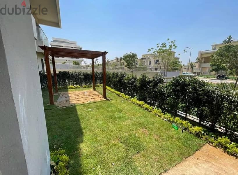 Apartment with Garden for sale in Sodic East El Shorouk Compound in Amaz's Location New Heliopolis (fully finished) 1