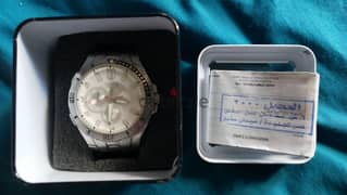 CASIO Men's Divers Stainless Steel Watch Model: MTD-1060ساعه كاسيو 0