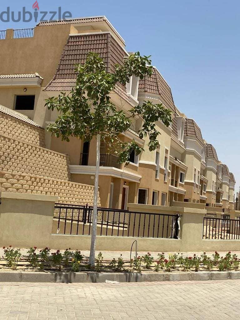 Stand alone villa for sale in installments next to Madinaty in Saray Compound 1