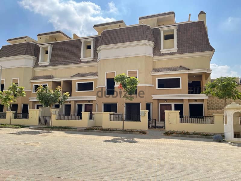 Stand alone villa for sale in installments next to Madinaty in Saray Compound 2
