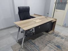 Manager Desk with side
