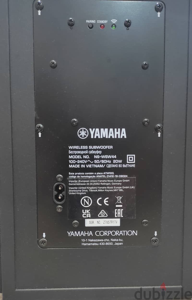 YAMAHA YAS-209 soundbar - ساوند بار ياماها ياباني 3