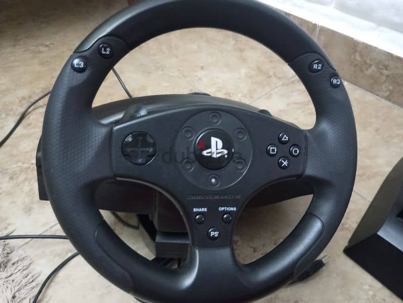ps 4 steering wheel with pedals 2