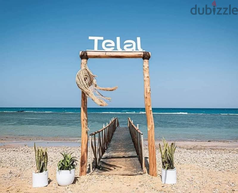 Chalet for sale sea view in Telal El sokhna  شاليه لسرعة البيع بتلال السخنه بمقدم 400 الف فقط 2
