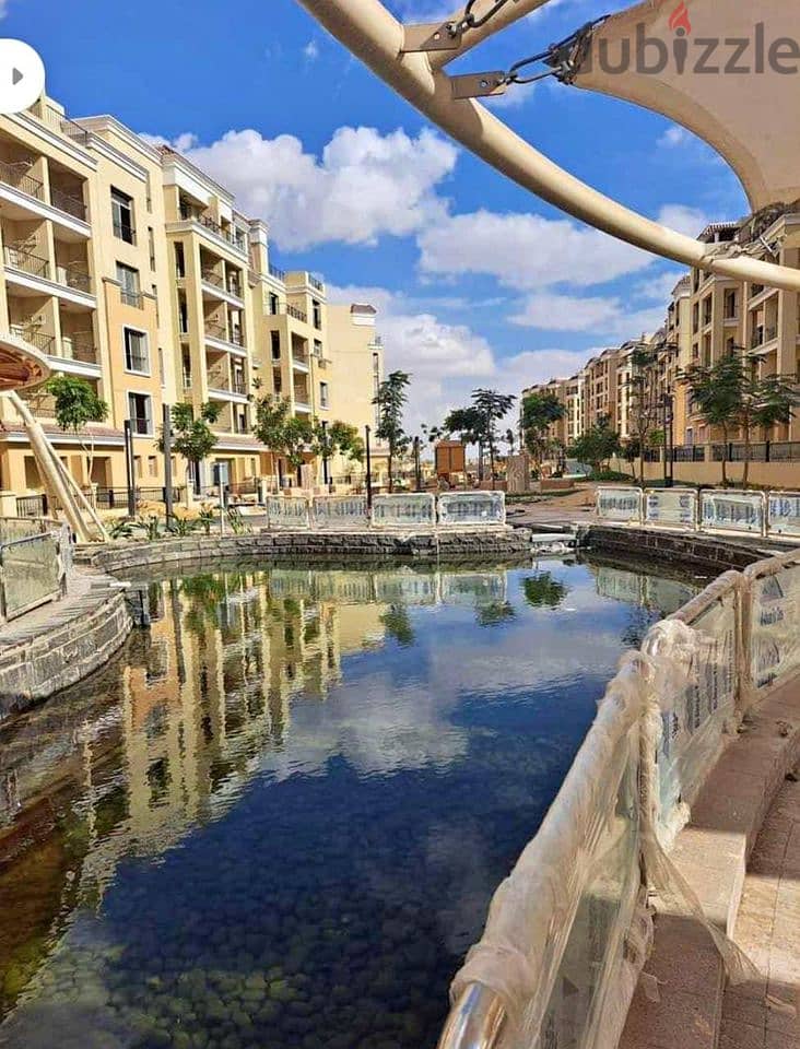 Apartment for sale in Saray Compound A special location in the heart of New Cairo, next to Madinaty 3