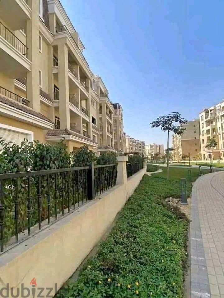 Apartment for sale in Saray Compound A special location in the heart of New Cairo, next to Madinaty 6