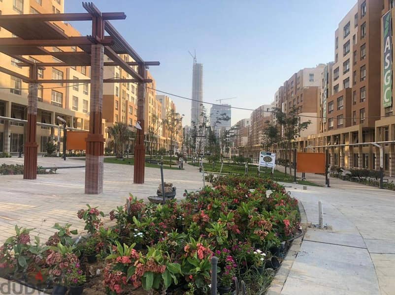 apartment for sale Fully finished in Al Maqsad Compound, the Administrative Capital 8