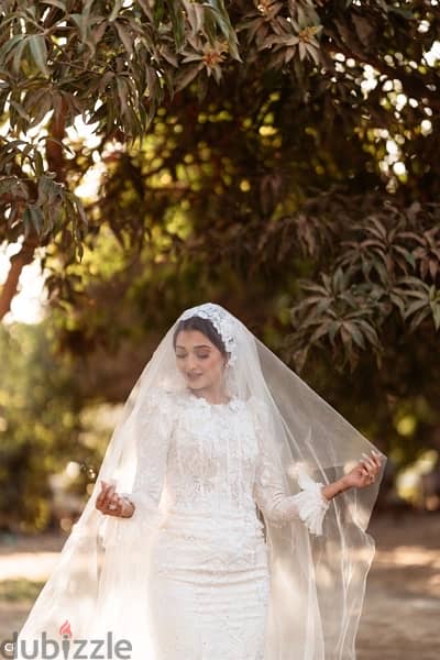 فستان زفاف تصميم ريم باكر 7