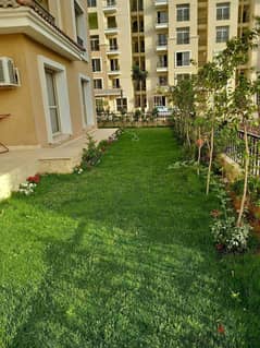 Bahri apartment with garden for sale in installments at a snapshot price in Sarai Compound, Fifth Settlement