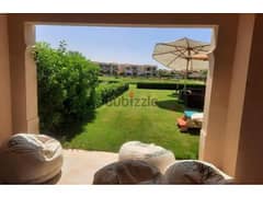With the lowest down payment, I own a 99 sqm chalet + 85 sqm garden in Telal Al Sokhna village