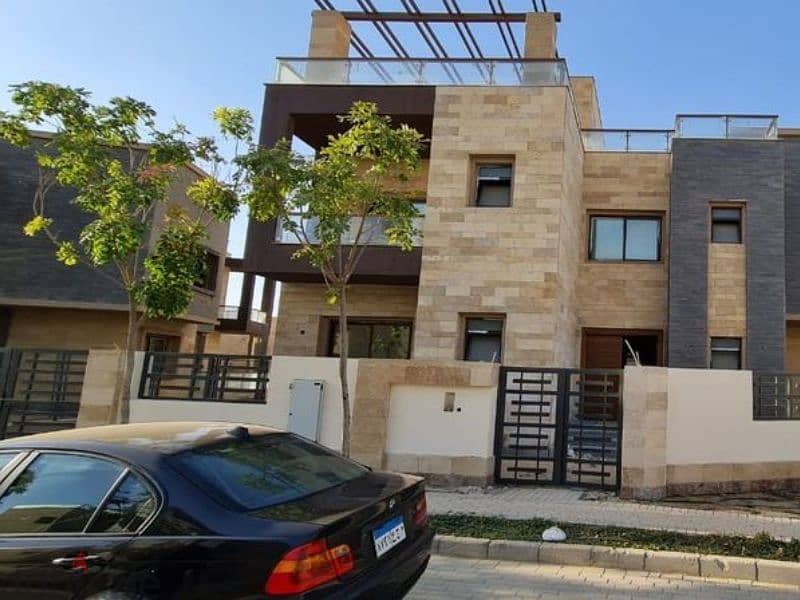 Vip villa with garden + roof for sale in front of the airport on Suez Road 6