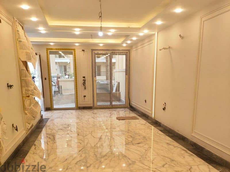 132 sqm apartment for sale, seriously reserved for 100,000 pounds in Saray Compound, next to Madinaty 13
