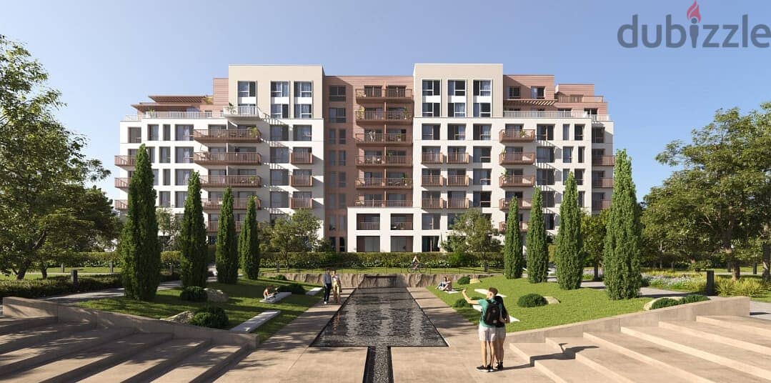 شقة للبيع 170 متر مقدم 535 الف اقساط علي 7 سنين في كموند اشجار سيتي في اكتوبر مرحلة جديدة جاردن جيت  Garden Gate - Ashgar City 2