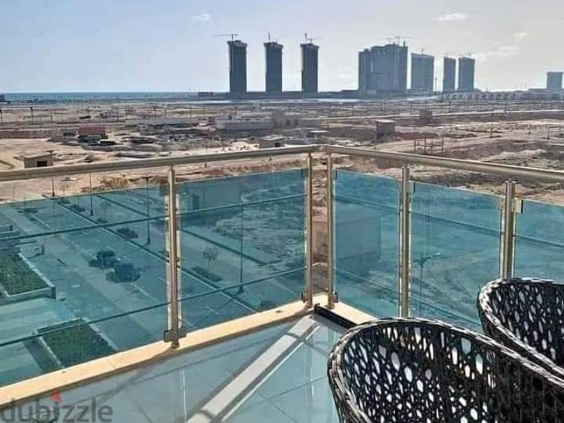 Apartment for sale [ Fully Finished + Immediate Delivery + Exceptional Sea View ] in the latest release of the New Alamein Towers 5