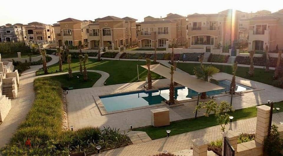 villa standalone for sale 300m at stone park new cairo installments 7