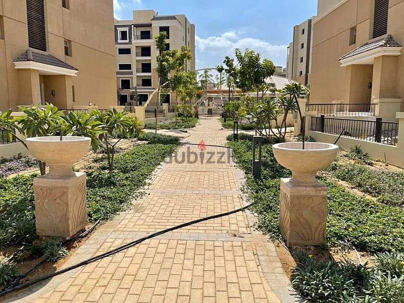 132 sqm apartment for sale, seriously reserved for 100,000 pounds in Saray Compound, next to Madinaty 10