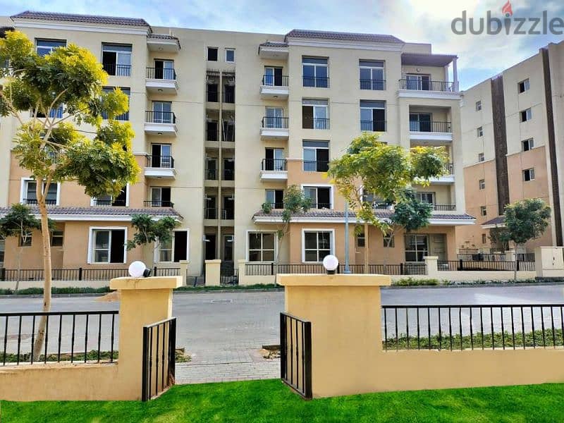 132 sqm apartment for sale, seriously reserved for 100,000 pounds in Saray Compound, next to Madinaty 11
