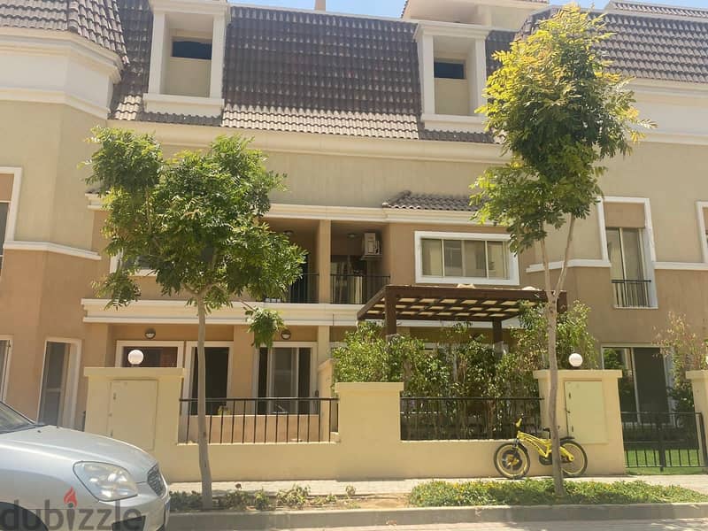 175 sqm villa for sale in installments and a 38% cash discount in front of Madinaty in Sarai 1
