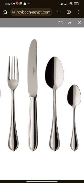 villeroy & boch 24 piece Emily cutlery set