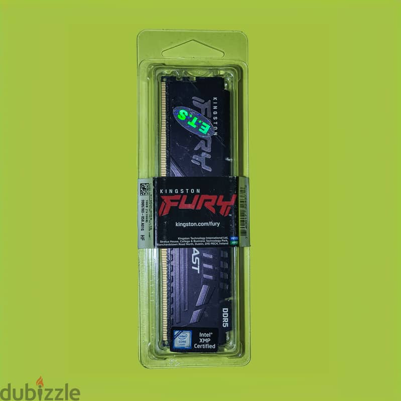 Kingston FURY Beast DDR5 Memory 16GB 5200Mhz CL40 2