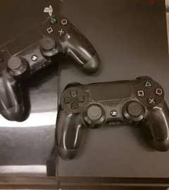 Playstation 4 ps4 500gb 5 offline games 2 joysticks 0