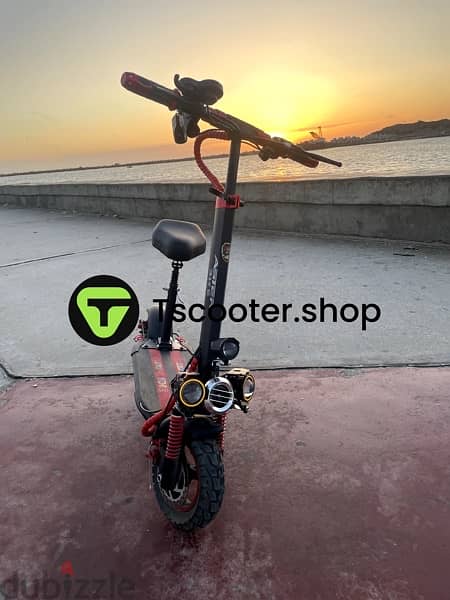 سكوتر كهربائي مع كرسي - Electric Scooter with Seat 9