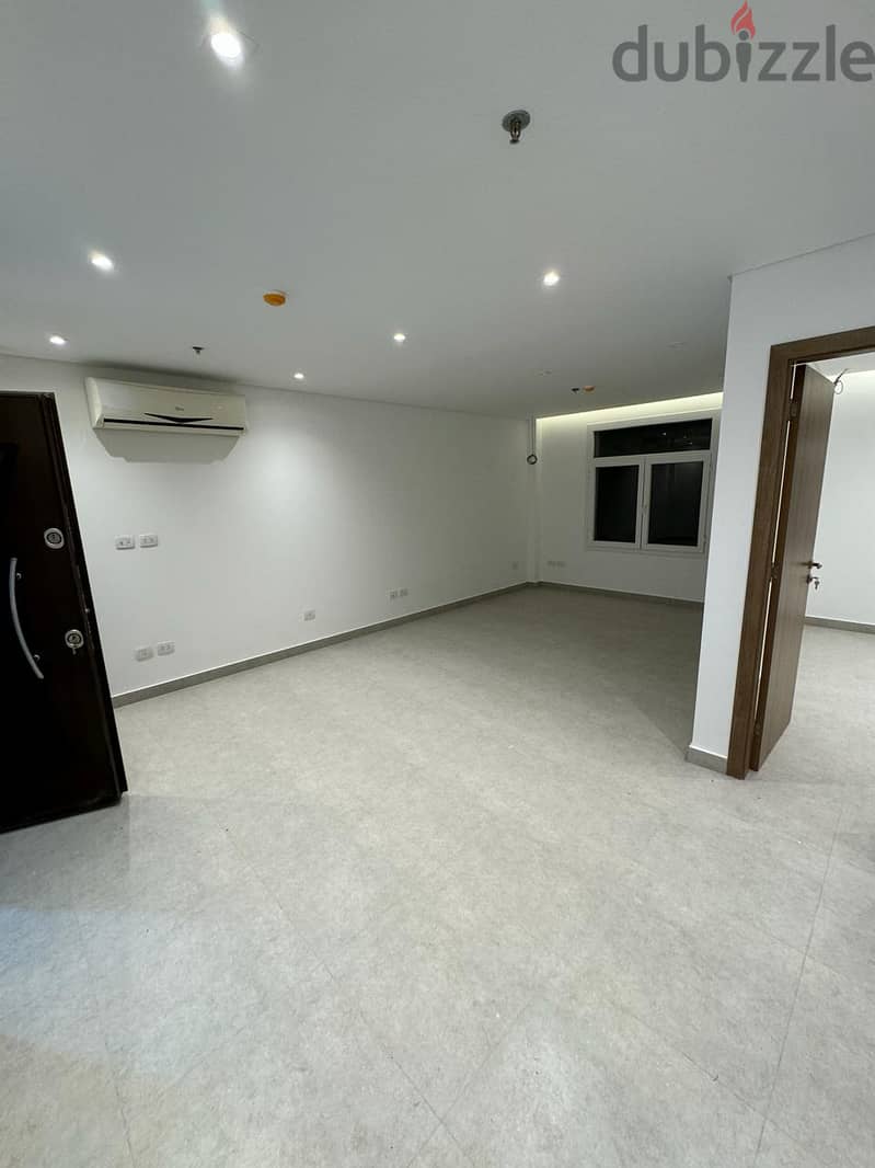 Office for rent fully finished + AC, On main street in Sheikh Zayed 2