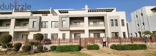 Townhouse 400m for rent in Wessal Compound, Shorouk City - in front of Madinaty and the British University
