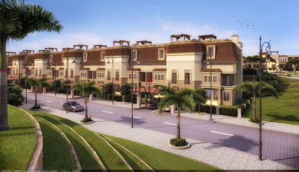 شقة للبيع 155م 3غرف أمام مدينتي مباشرة في كمبوند سراي القاهرة الجديدة - Sarai New Cairo بتسهيلات في السداد 1