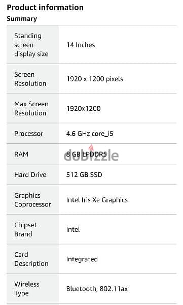 Acer Aspire 5 - 13TH (i5-1335U) - (8GB DDR5) 5