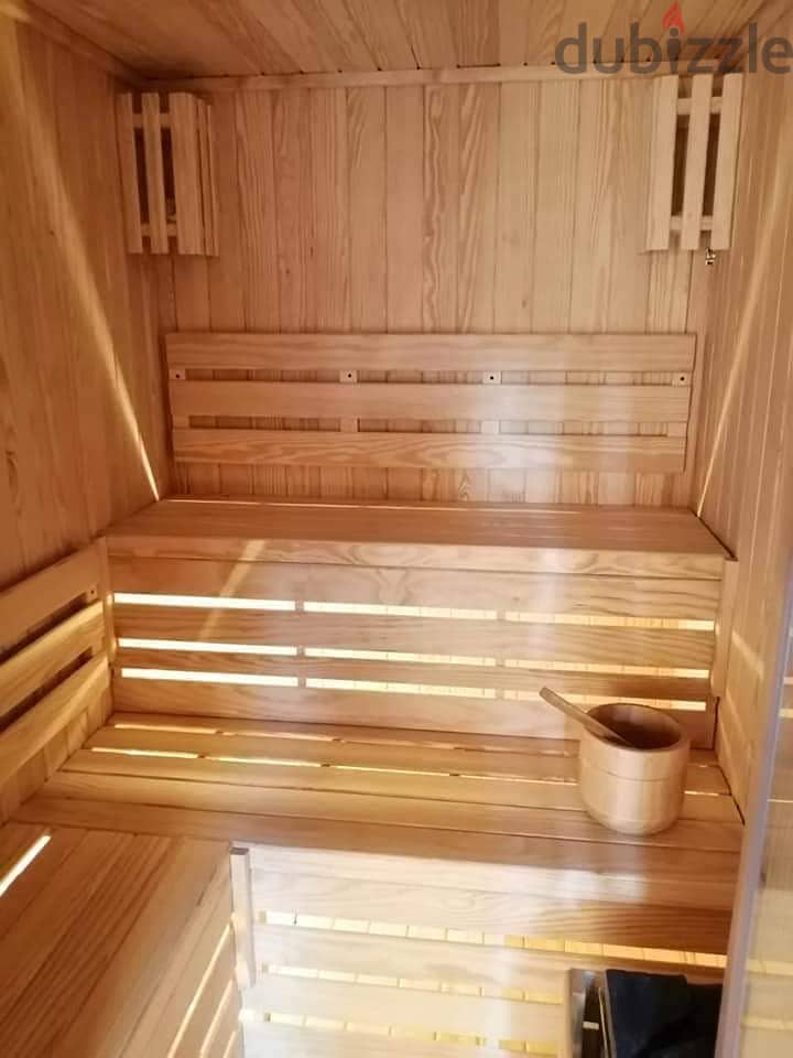 توريد وتركيب غرف الساونا الخشبيه من sauna masr 1