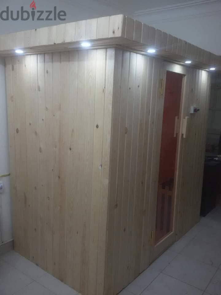 توريد وتركيب غرف الساونا الخشبيه من sauna masr 3