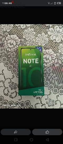 Infinix not10 pro اعلي نسخة