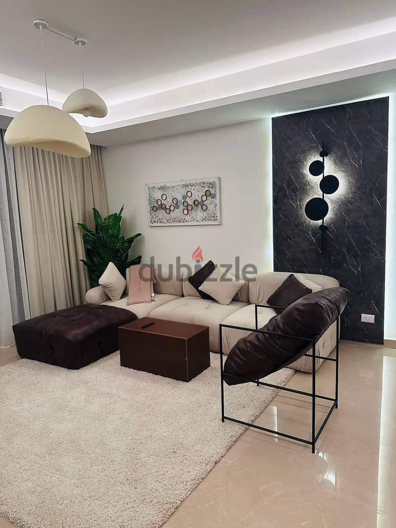 Apartment for rent in Cairo Festival, hotel furnished, 233 sqm 1