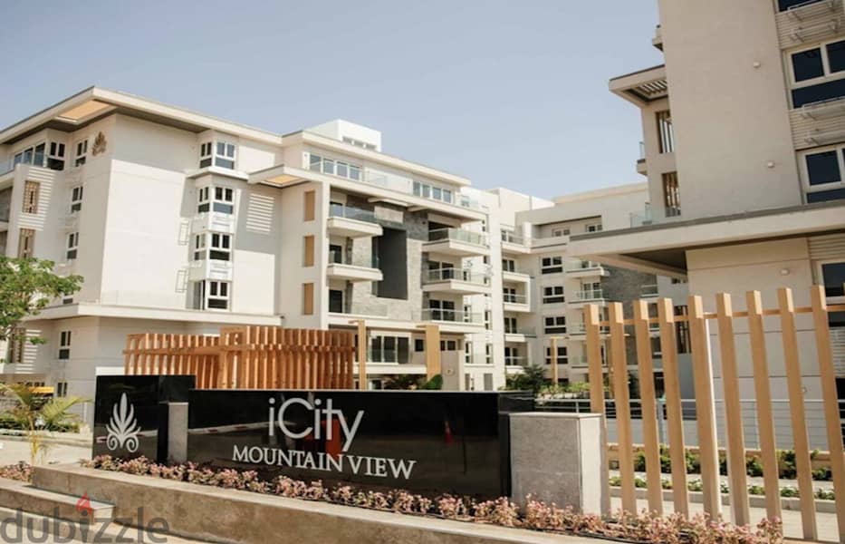 For Sale Ground Apartment+Garden Ready To Move In Mountain View Icity - New Cairo 2