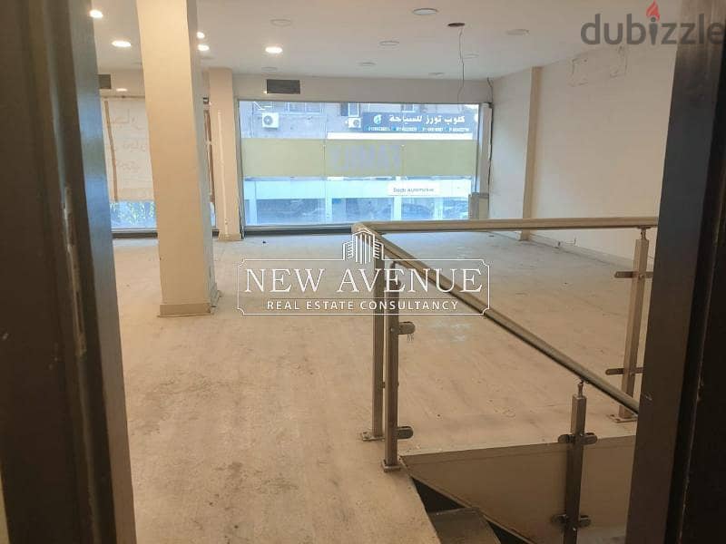 Retail for rent in Maadi - 250 square meters - fully finished 7