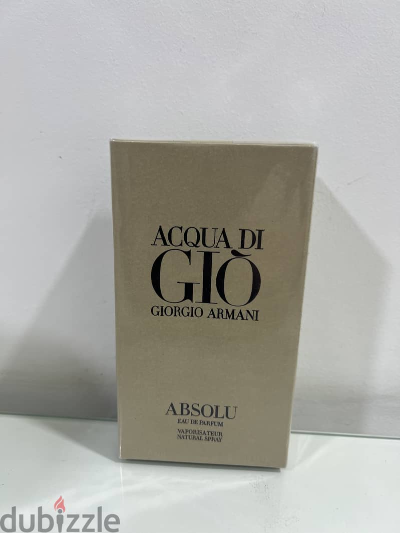 Armani Perfumes & Watches 3