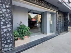 Fully finished ground commercial retail 1000m in Masr El Gdeda for rent 0