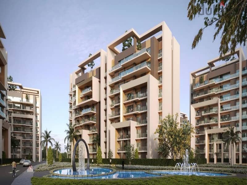 شقة للبيع بأفضل تصميمات معمارية في كمبوند سيتي أوفال في العاصمة الإدارية الجديدة 7