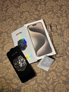 iphone15 pro max natural titanium256 new and not active newaccessories
