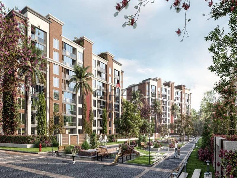 شقة دوبلكس أرضي + جاردن للبيع بمقدمات تبدأ من 10% فقط في العاصمة الإدارية الجديدة في كمبوند سيتي أوفال 2