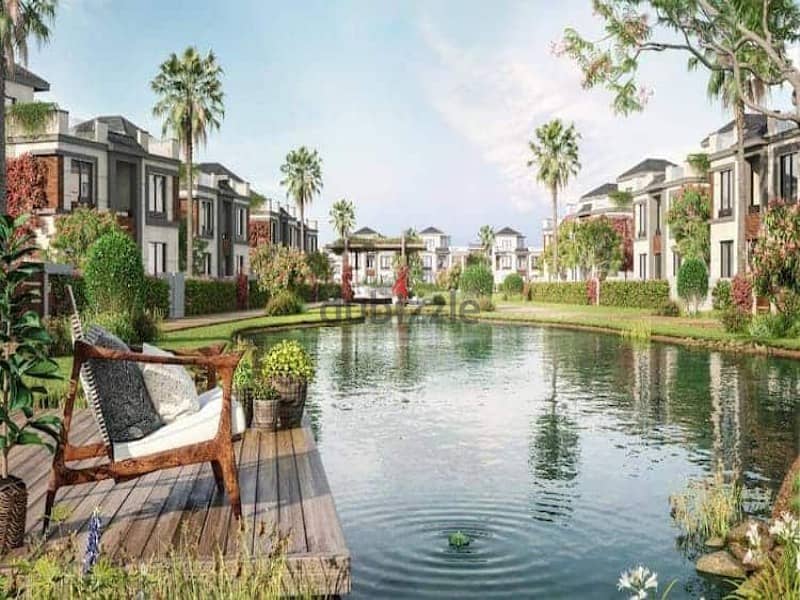 شقة دوبلكس أرضي + جاردن للبيع بمقدمات تبدأ من 10% فقط في العاصمة الإدارية الجديدة في كمبوند سيتي أوفال 4