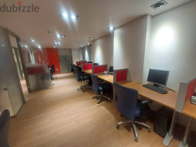Office for sale furnished with ACs in Almaza - Heliopolis / مقر إداري للبيع مفروش ومتشطب بالتكييفات في الماظة - مصر الجديدة 6